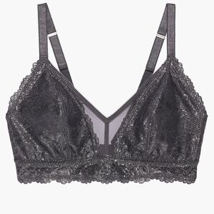 Elegant Black Lace Bralette